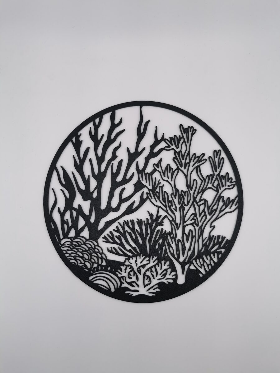 2D Coral Reef Wall Art - thumbnail 2